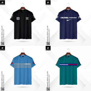 চিনিগুড়া মেশ ফেব্রিক্স টি-শার্ট